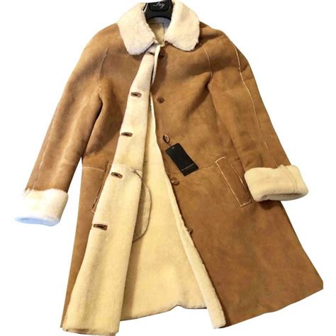 montone shearling burberry|BURBERRY Shearling jacket .